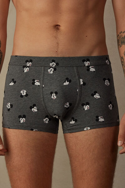 All-Over ©Disney Mickey Faces Print Stretch Supima® Cotton Boxers