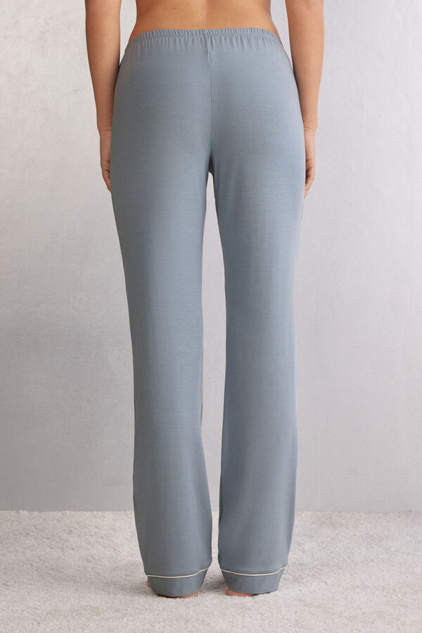 Pantaloni Lungi Din Micromodal