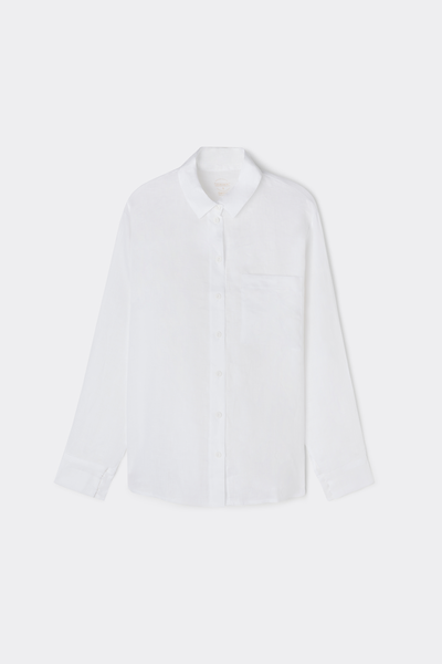 Camicia in Tela di Lino The Pure Linen
