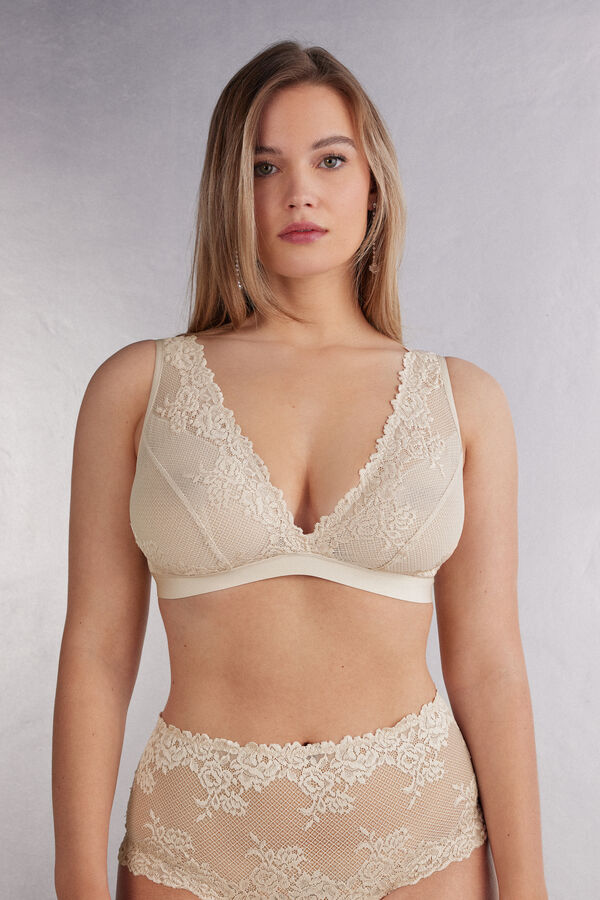 Pretty Flowers Lara Triangle Bra