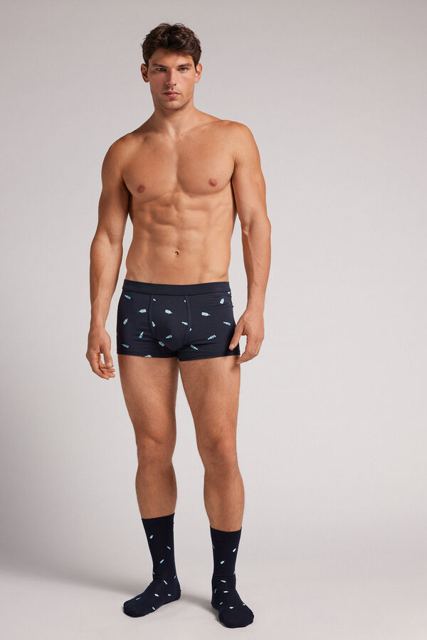 Boxershorts Gin & Tonic aus elastischer Supima®-Baumwolle