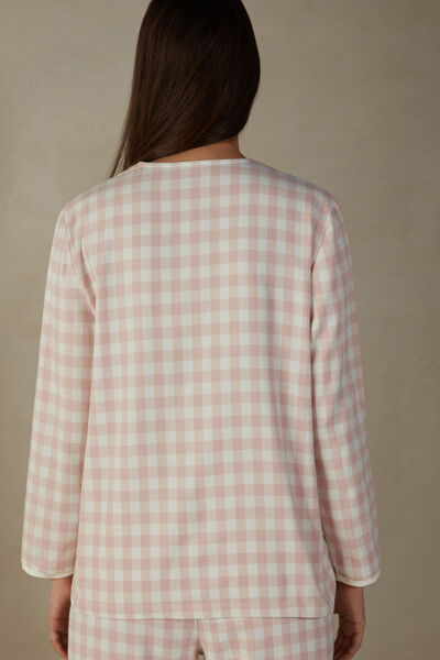 Gingham Lover Shirt in Brushed Cloth