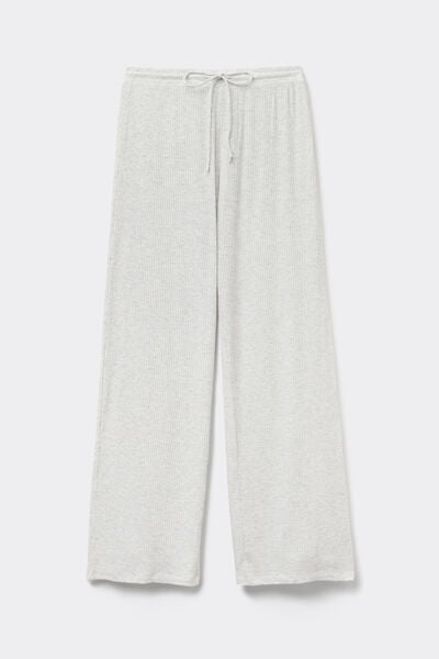 Pantalone Lungo a Palazzo in Modal Chic Comfort