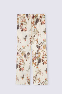 Pantalone in Cotone Supima® Ultrafresh Autumn Botanic