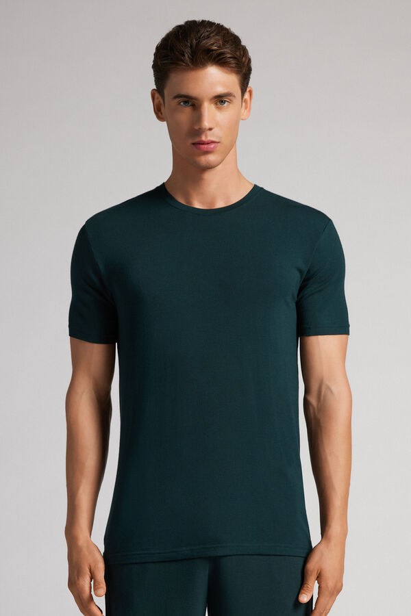 Modal and Silk T-Shirt