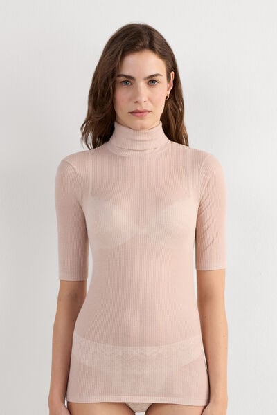 Ultranatural with Cashmere High-Neck Top