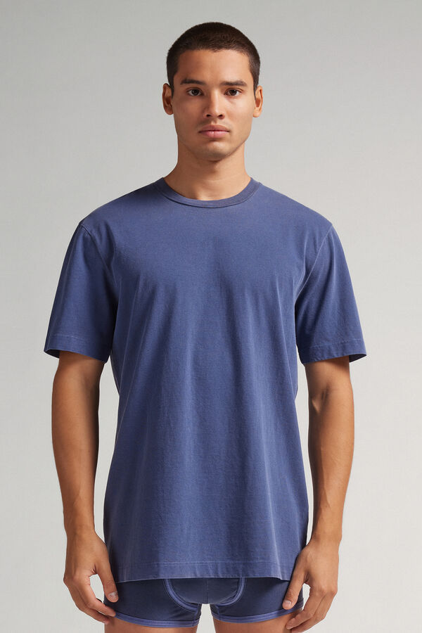 T-shirt en Coton Washed Collection
