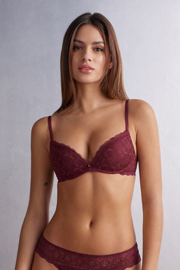 Buy Maroon Lingerie Sets for Women by CUP'S-IN Online