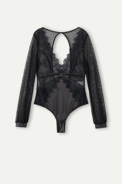 Silhouette D’Amour Long-Sleeved Bodysuit