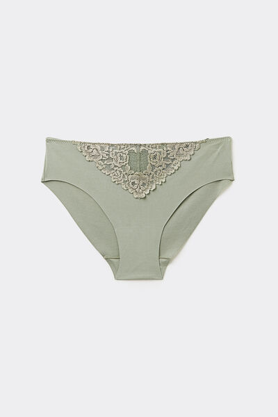 Slip senza Cuciture in Cotone Pretty Flowers