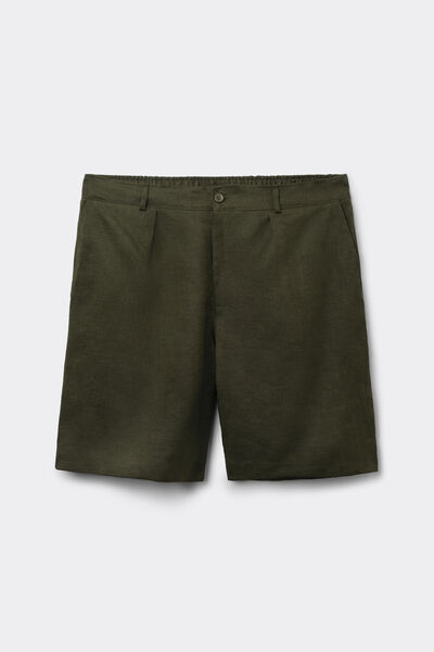 P&aacute;nsk&eacute; Kr&aacute;tk&eacute; Kalhoty ze 100% Lnu