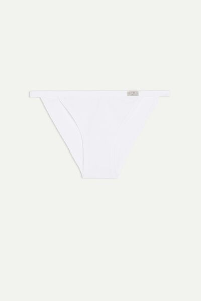 Natural Cotton Briefs with Side Straps