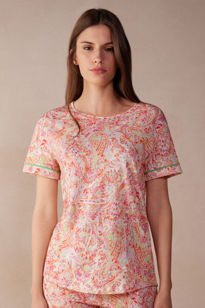 T-shirt manches courtes en coton ultraléger supima® SUMMER JOURNEY