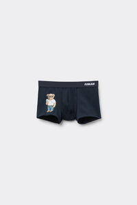 Boxershorts f&uuml;r Jungen aus Superior-Baumwolle mit Ice Cream-B&auml;renprint