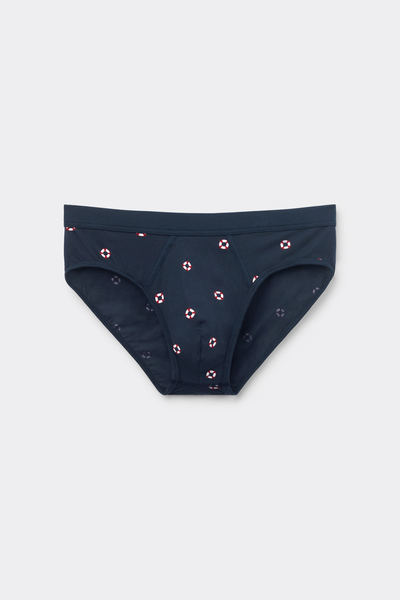 Slip van Natural Fresh Katoen met Boei-print