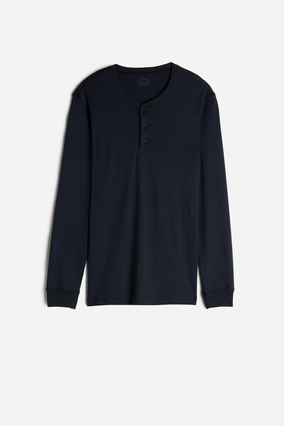 T-shirt Długi Rękaw Bawełna Supima