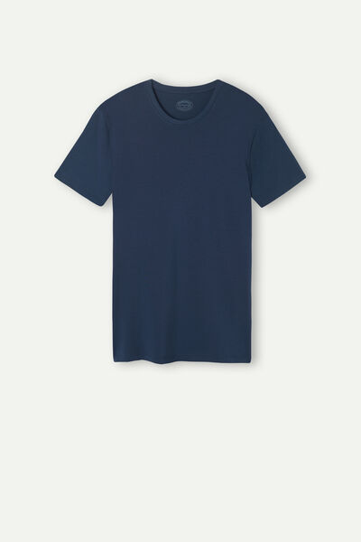 T-shirt en coton supima® élasticisé