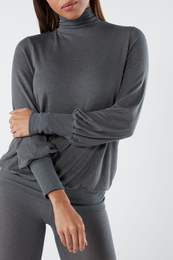 Ultralight Modal and Cashmere Long-sleeved Shirt
