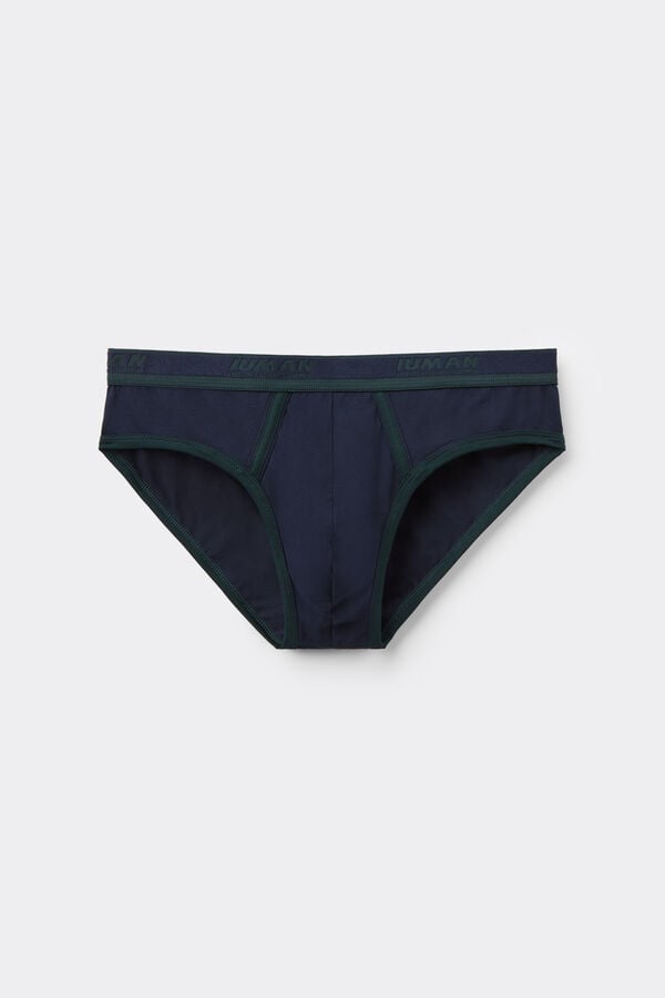 Herrenslip aus Superior-Baumwolle mit Logo