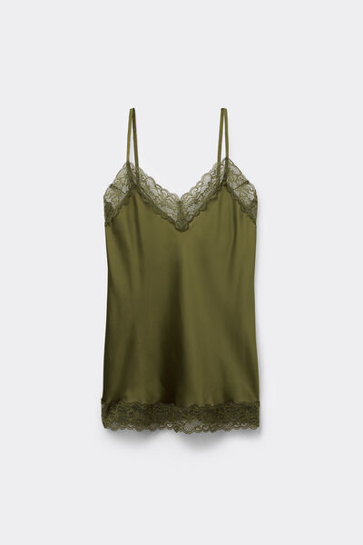 Lace and Silk Top