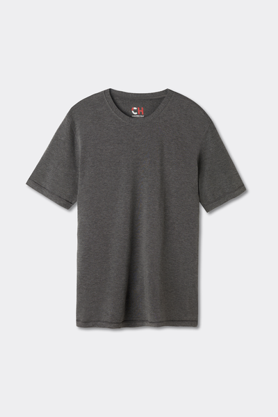 Short-Sleeve Modal-Cashmere Top