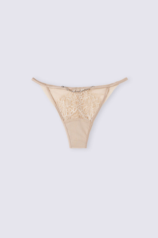 Living in Luxe Brazilian Briefs with Side Straps