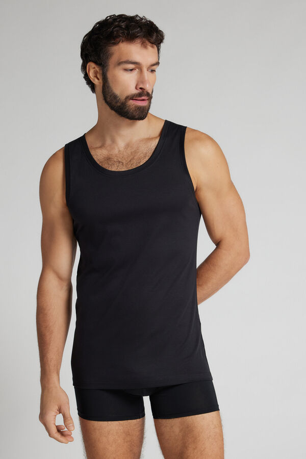Mercerised Superlight Premium Cotton Vest Top