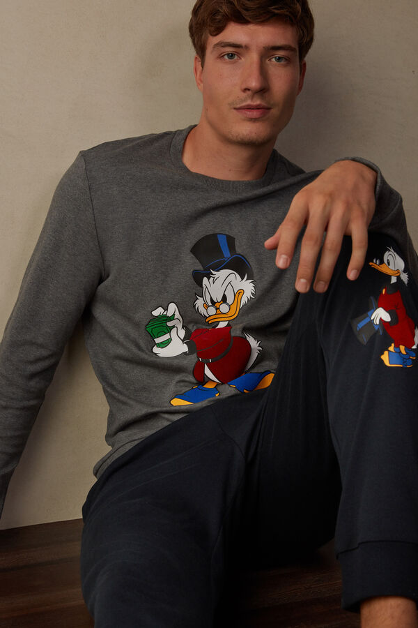 Uncle Scrooge Cotton Interlock Pyjamas | Intimissimi