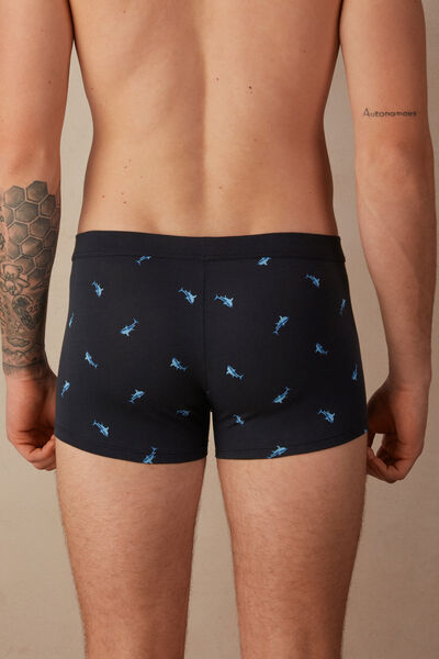 Shark Boxers in Stretch Supima® Cotton