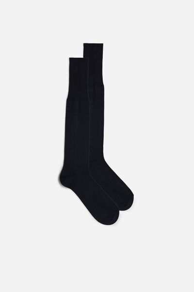 Шкарпетки Високі з Кашеміру, Шовку і бавовни