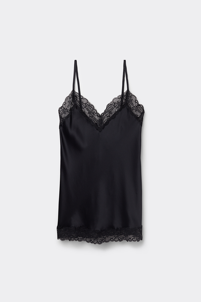 Lace and Silk Top