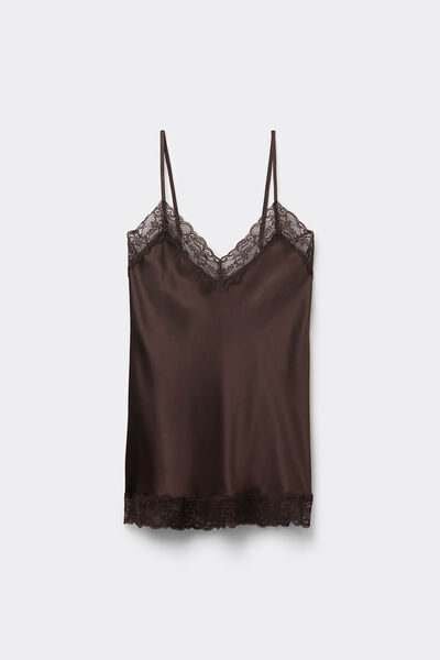 Lace and Silk Top