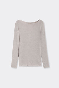 Boat Neck Modal Cashmere Ultralight Jumper