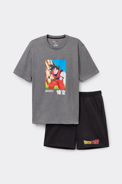 Dragon Ball Z Pamuklu Kısa Pijama