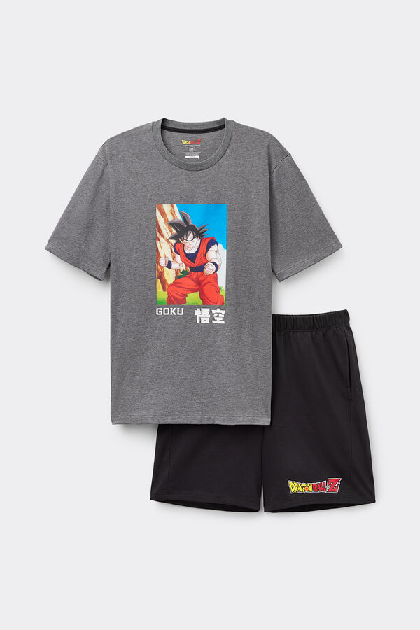 Pijama Curto em Algodão Dragon Ball Z