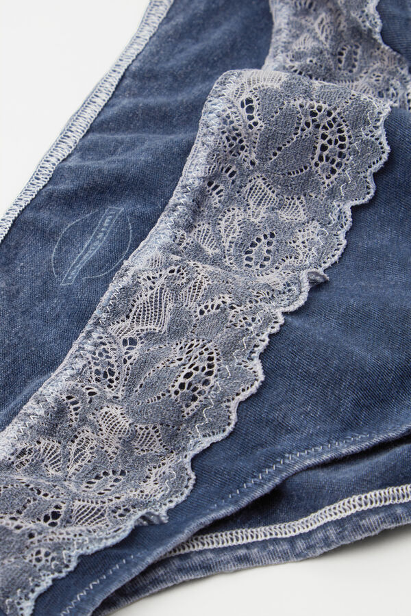 Culotte DENIM ROMANCE