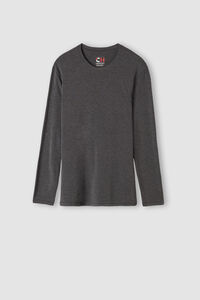 Long-Sleeve Modal-Cashmere Top