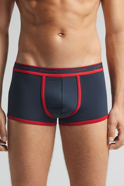 Boxer in Cotone Superior con Logo