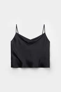 シルク ショートトップ
