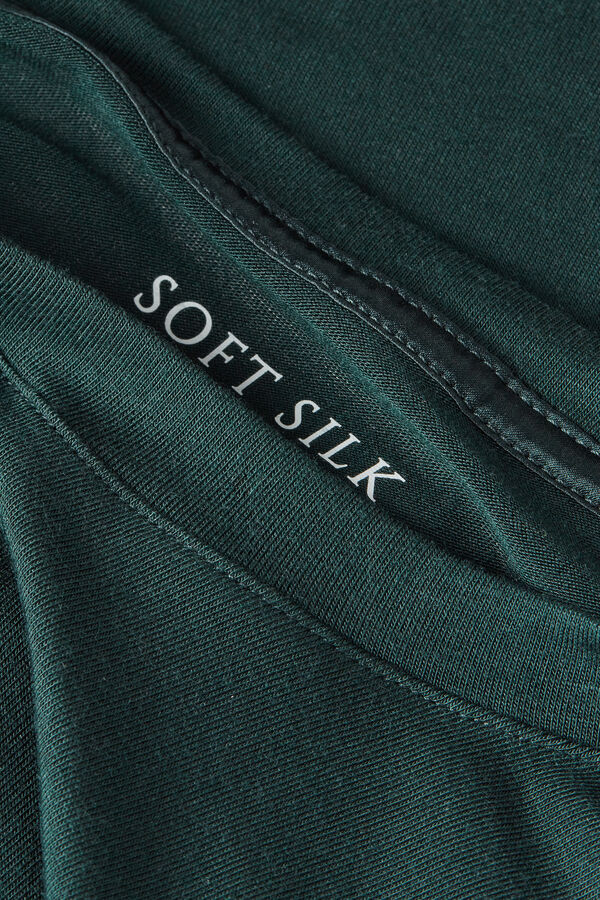 Soft Silk Long-Sleeved Top