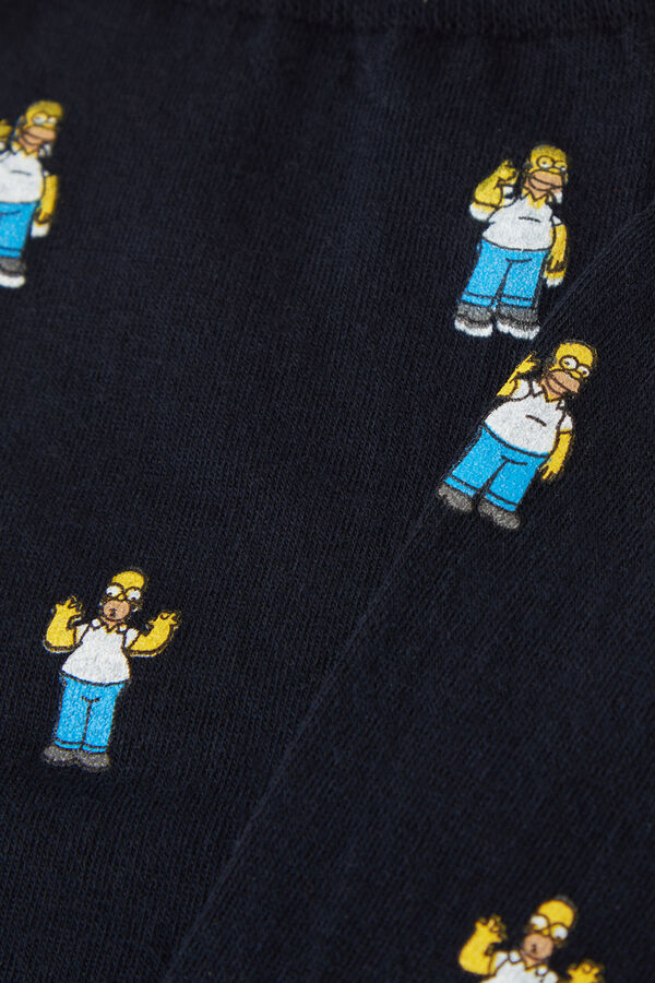 Dugačke pamučne čarape s otiskom Homera Simpsona