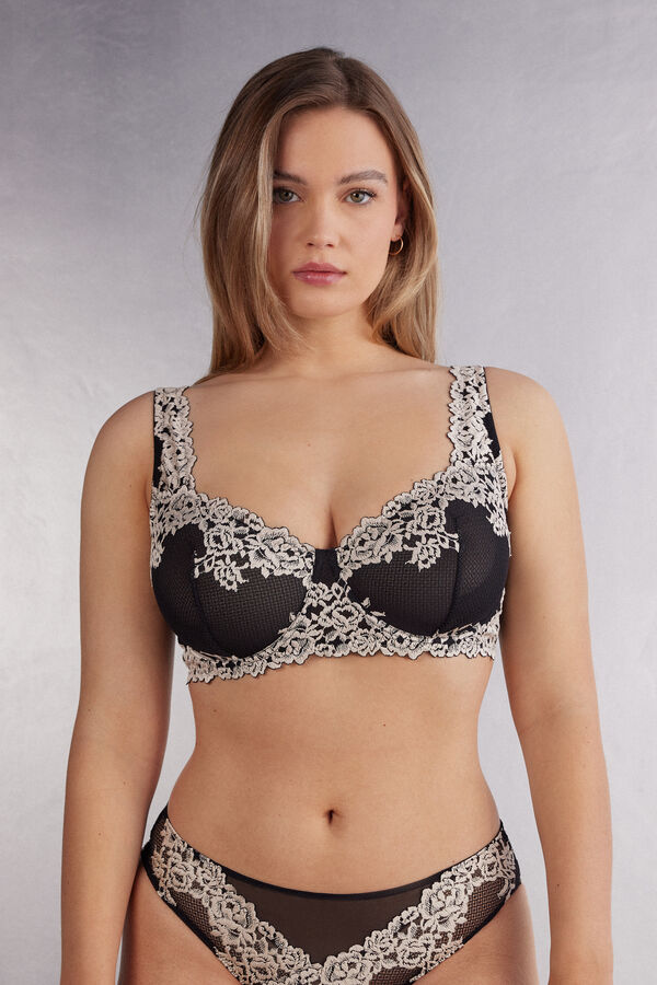 Pretty Flowers Daniela Balconette Bra