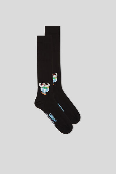 Long Asterix Cotton Socks