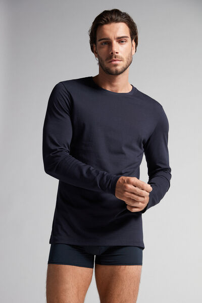 Langarmshirt aus Baumwolle Supima®
