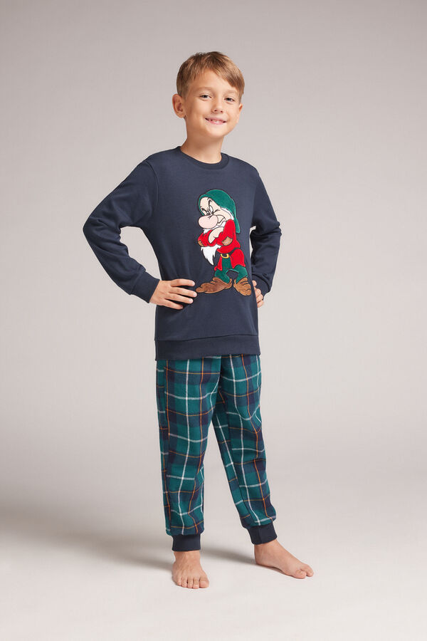 Pigiama Lungo Bambino Cotone ©Disney Brontolo