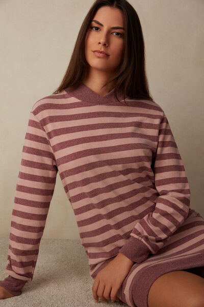 Winter Candies Striped Night Shirt