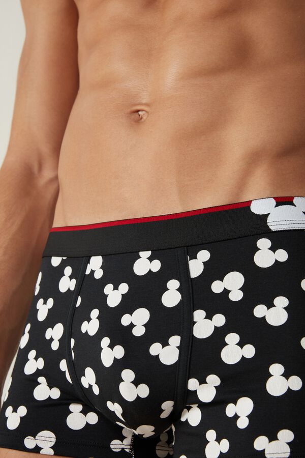 Disney Logo Print Boxers in Stretch Supima&reg; Cotton