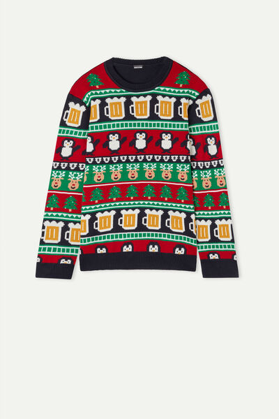 Norwegian-Style Christmas Sweater