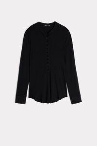 Long-Sleeved Modal Cashmere Ultralight Shirt