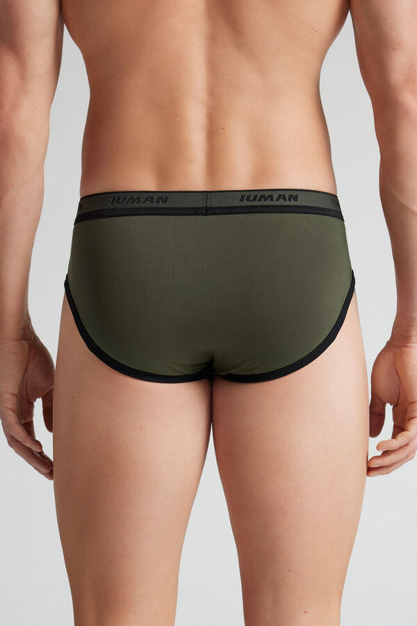 Men&rsquo;s Superior Cotton Briefs with Logo